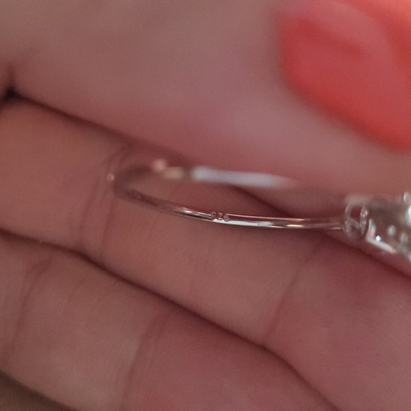 STERLING SILVER FLOWER PETAL RING - Picture 5 of 5